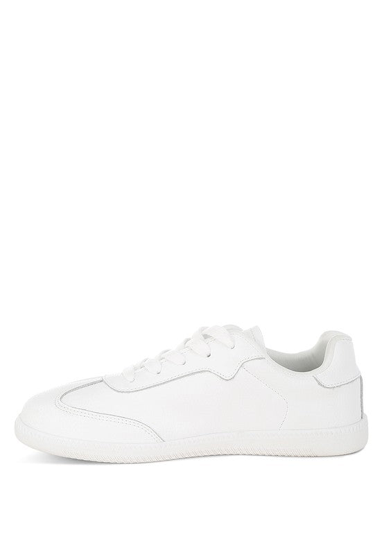 Bostonia Real Leather Casual Sneakers