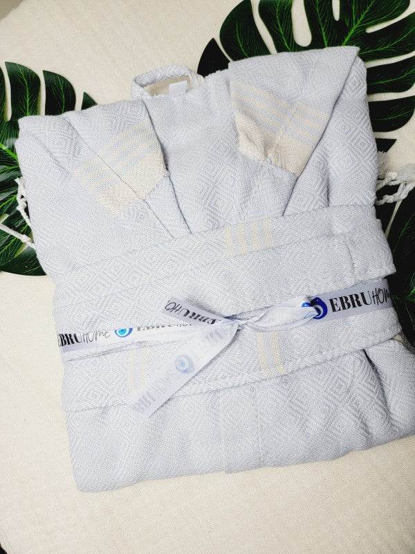 Unisex Robe, Beach or spa Robe with pockets - Ligh