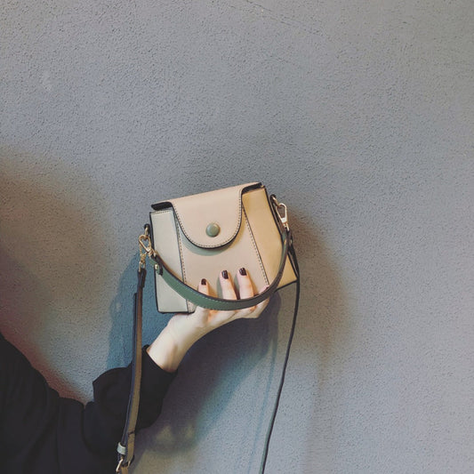 Mini crossbody bucket bag, bag women's fashion simple mini crossbody purse, versatile shoulder crossbody bag