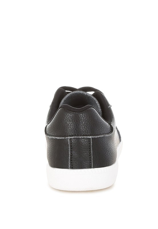 Bostonia Real Leather Casual Sneakers