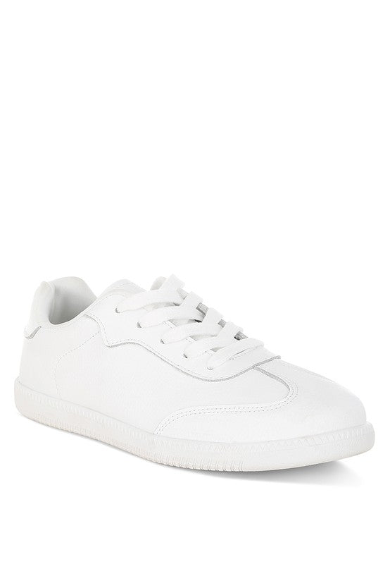 Bostonia Real Leather Casual Sneakers