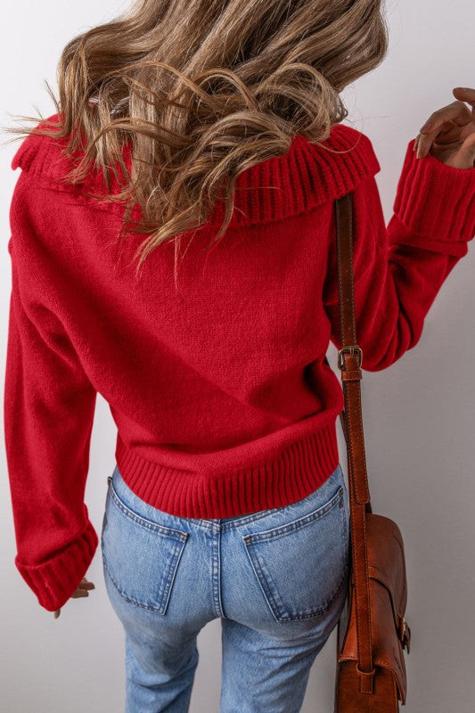 Avery Edge Sexy Elegant Sweater