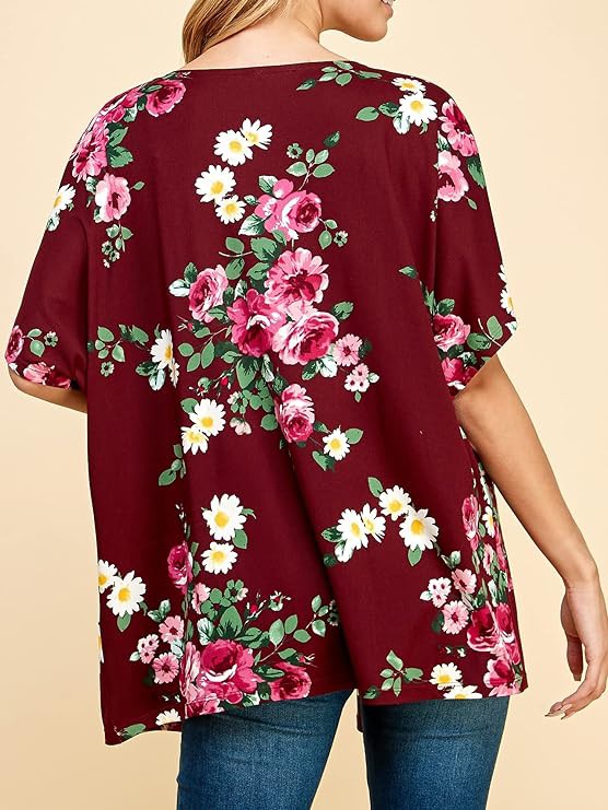 Women Floral Kimono