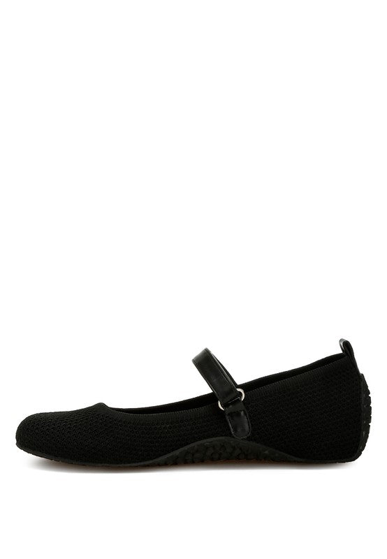 Nordeux Velcro Strap Mary Jane Sandals