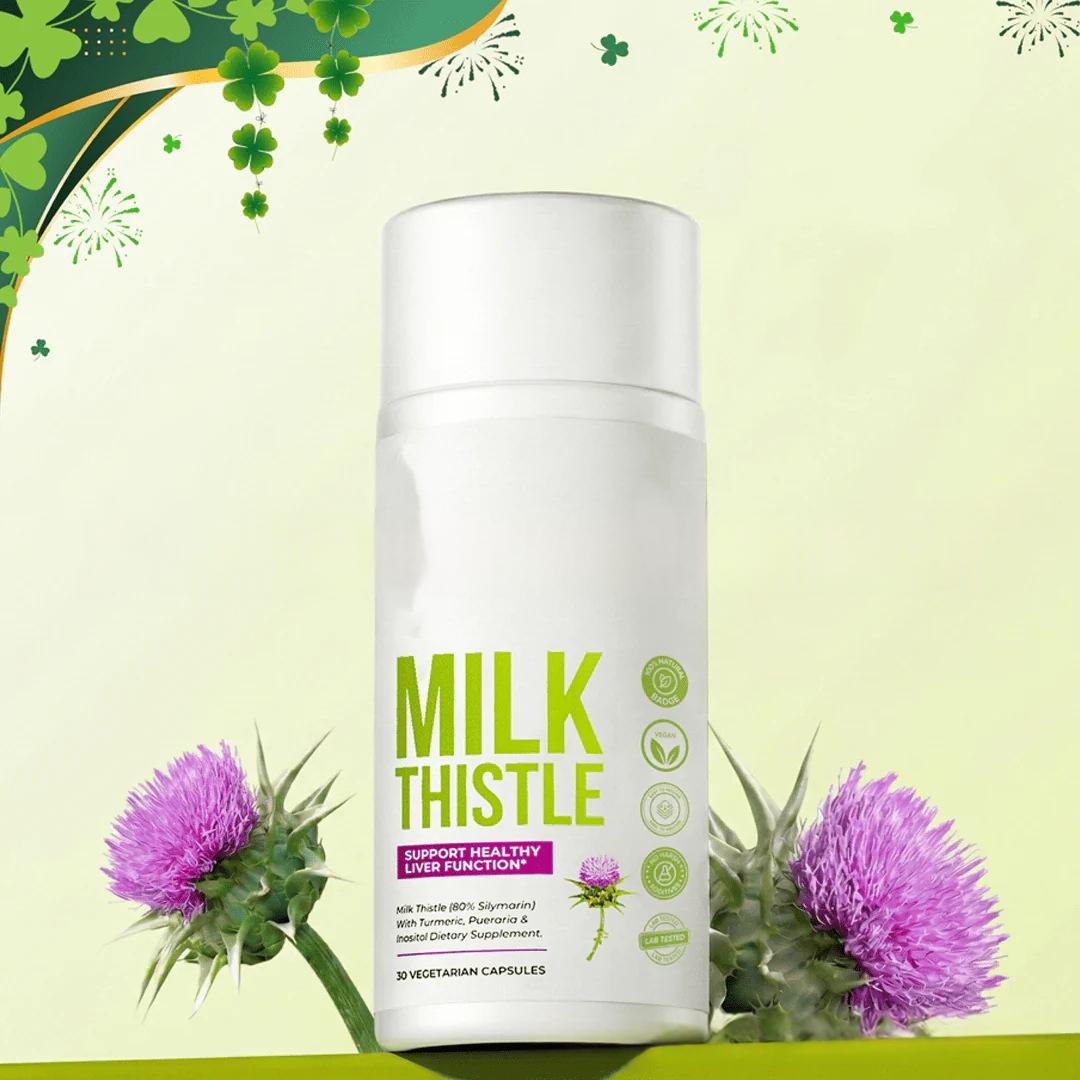 Milk Thistle Capsules With Waterwort Extract