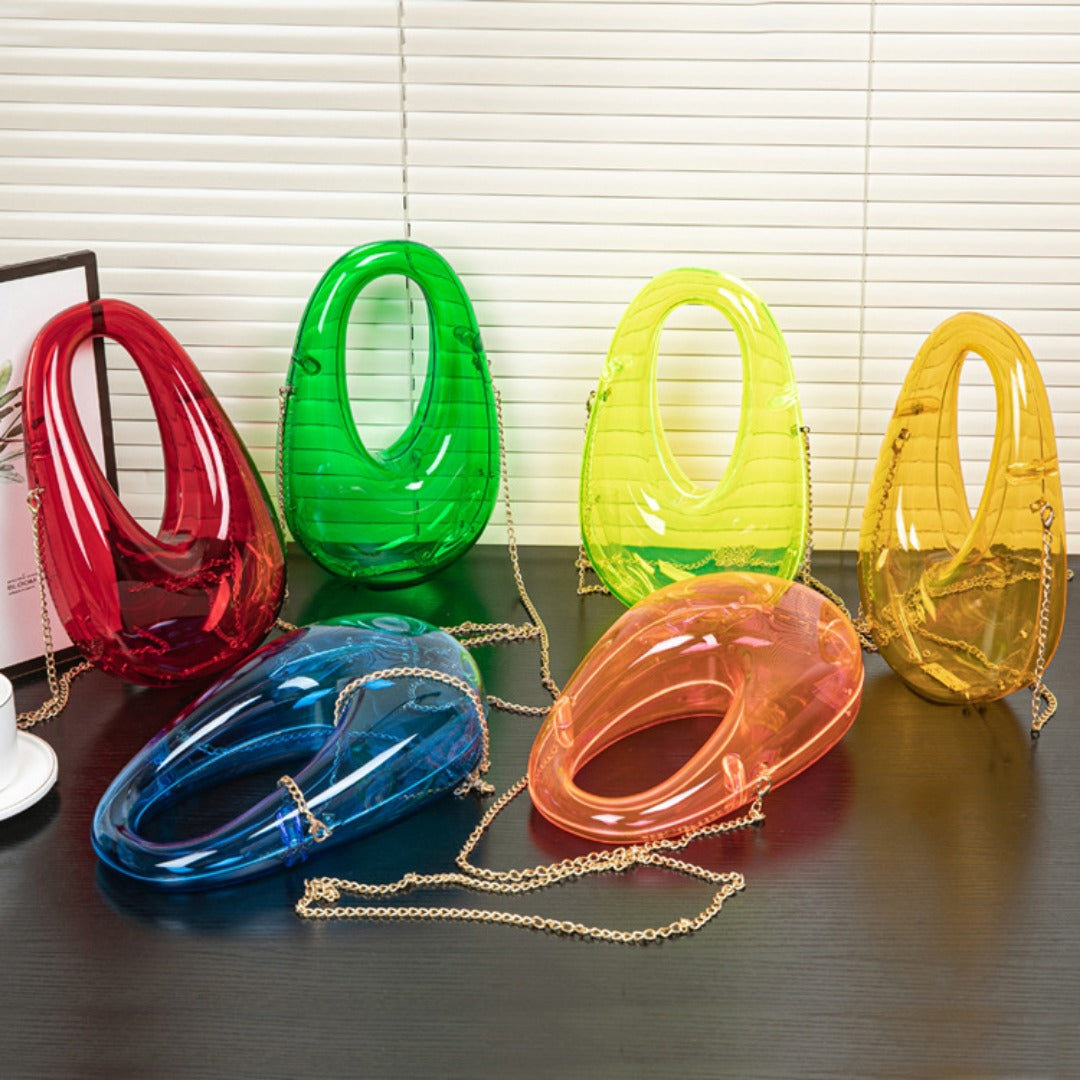 Oval Box Bag, Shell Baguette Bag, Banquet Mobile Phone Bag, Prom Bag, Party Purse, Prom Bags Clutch, Wedding Purse Evening Purse