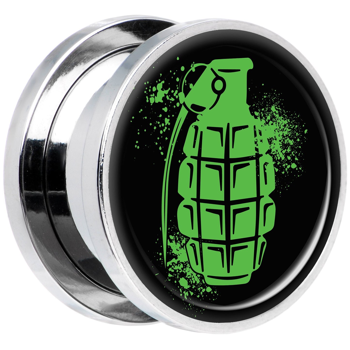 Green Grenade Steel Screw Fit Plug Set 5/8