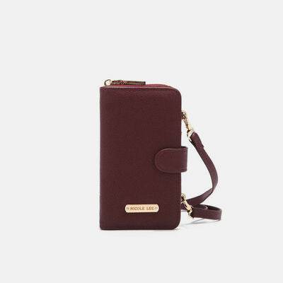 Nicole Lee USA 2 Piece Phone Case Crossbody Wallet