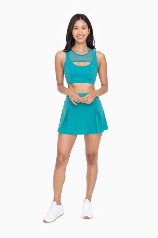 Two Pleat Active Tennis Skort