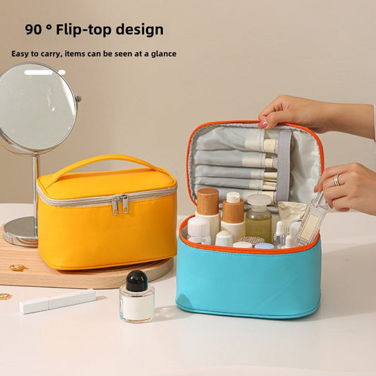 Cosmetic bag multi-layer, large-capacity toilet bag, business trip portable cosmetics, makeup bag organizer,Makeup bags, small