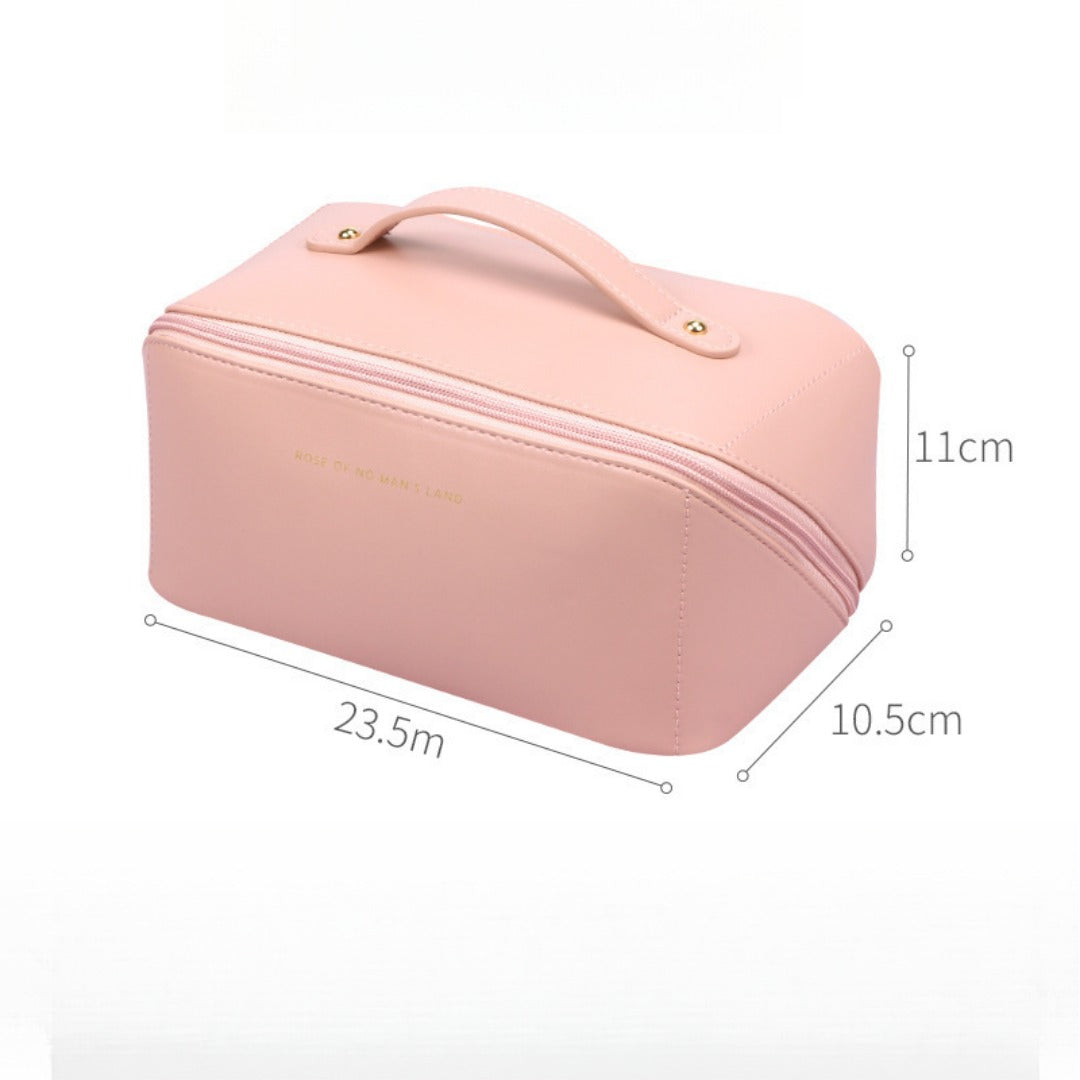 Makeup bag organizers,stylish cosmetic bag, large capacity portable versatile travel products toilet bag woman, makeup bag with compartments,