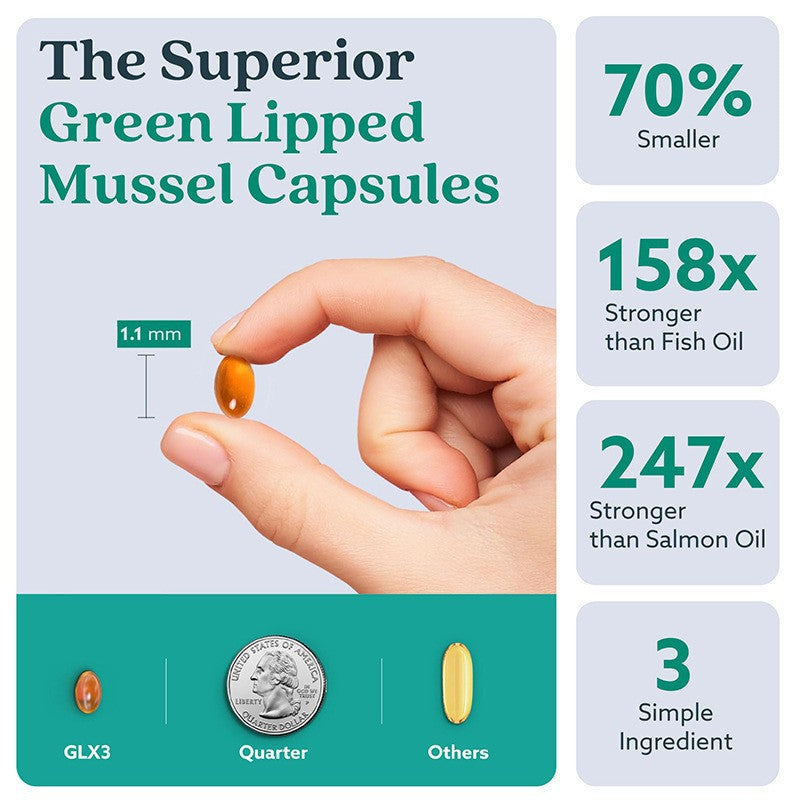 Cross-border Exclusive Green-lipped Mussel Oil Capsules