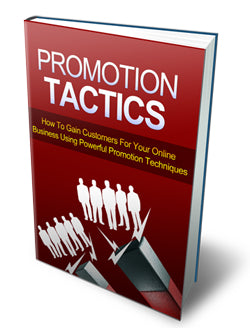 Promotion Tactics Ebook