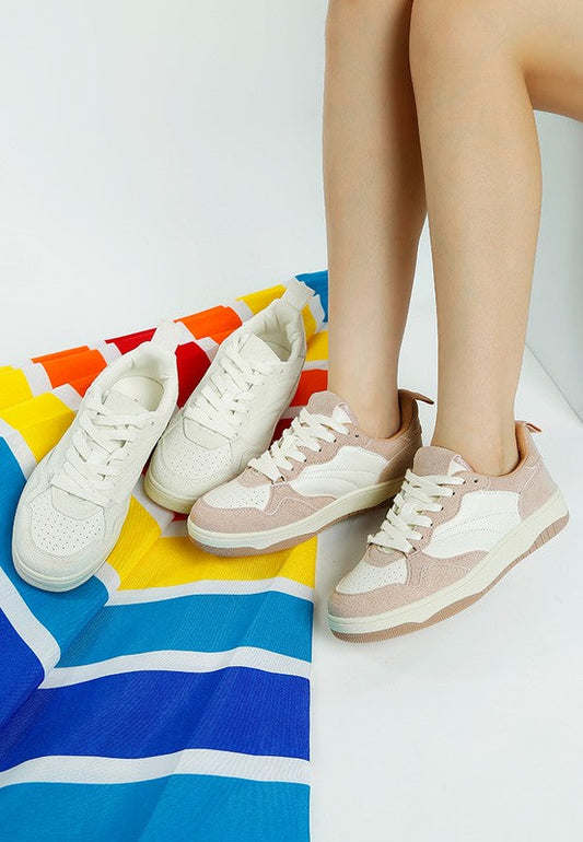 Surfer Faux Leather Casual Sneakers