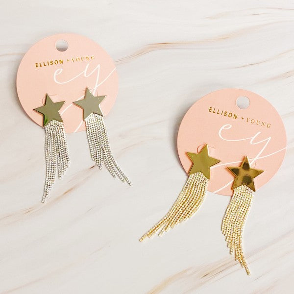 Star Shine Cascade Earrings