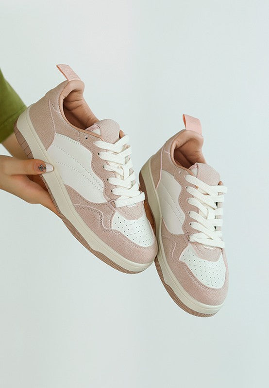 Surfer Faux Leather Casual Sneakers