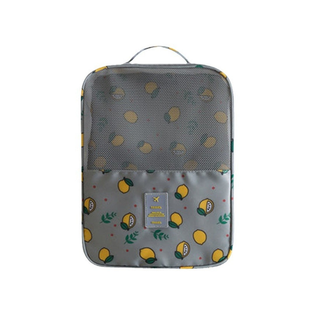 Large capacity can hold three pairs of shoes convenient Oxford cloth storage bag, waterproof shoe bag, suitcase trolley shoe bag