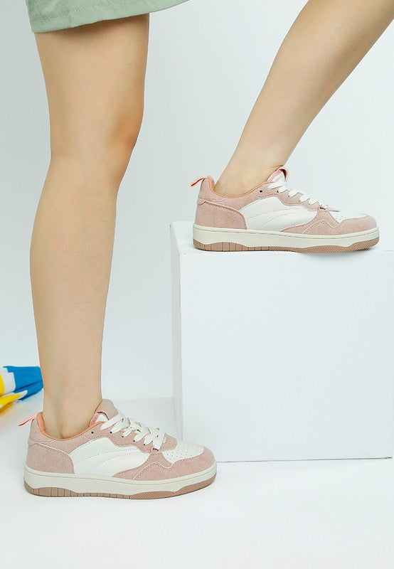 Surfer Faux Leather Casual Sneakers