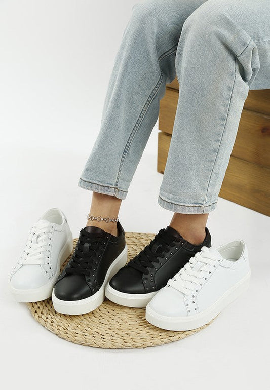 Strider Studs Embellished Chunky Sneakers