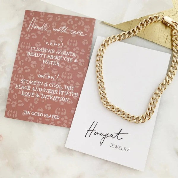 Fiona Thick Chain Bracelet - Final Sale