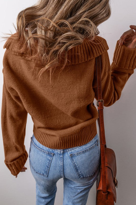 Avery Edge Sexy Elegant Sweater