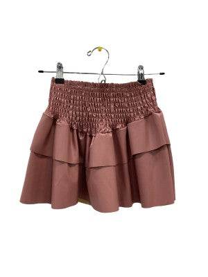 Juniors Leather Julia Skirt