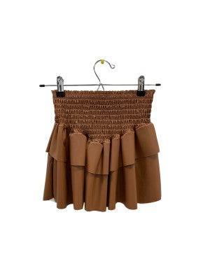 Juniors Leather Julia Skirt