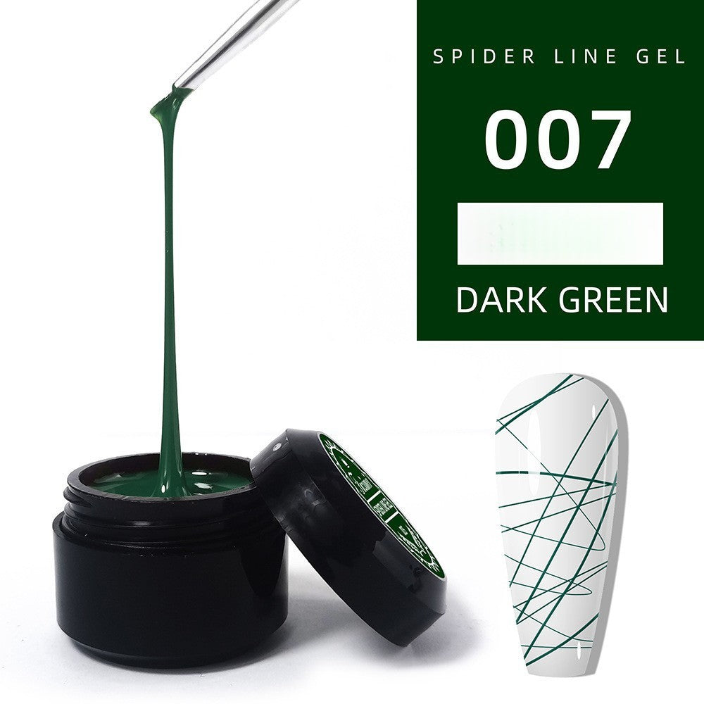 1060 Nail Art Elastic Brushed Glue Nail Polish Glue Phototherapy Nail Spider Glue Metal Painted Glue Wire Pulling Glue Silk Glue Press on Nails