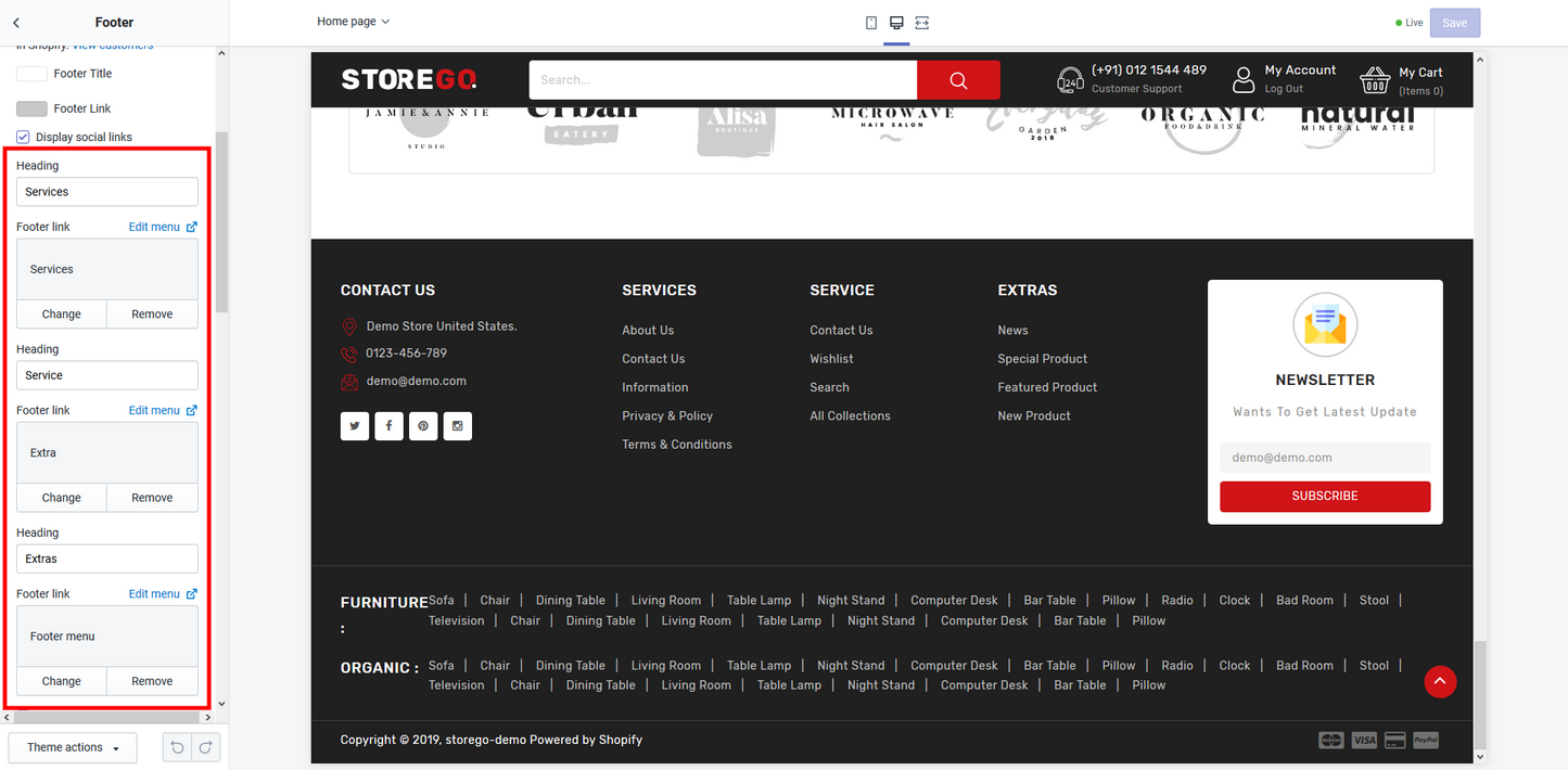 Shopify Theme - StoreGo Electronic