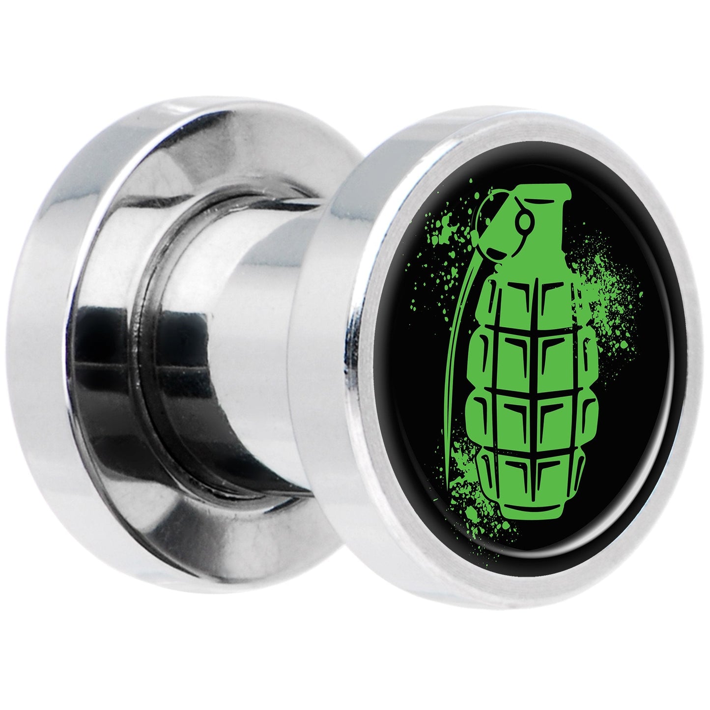 Green Grenade Steel Screw Fit Plug Set 2G