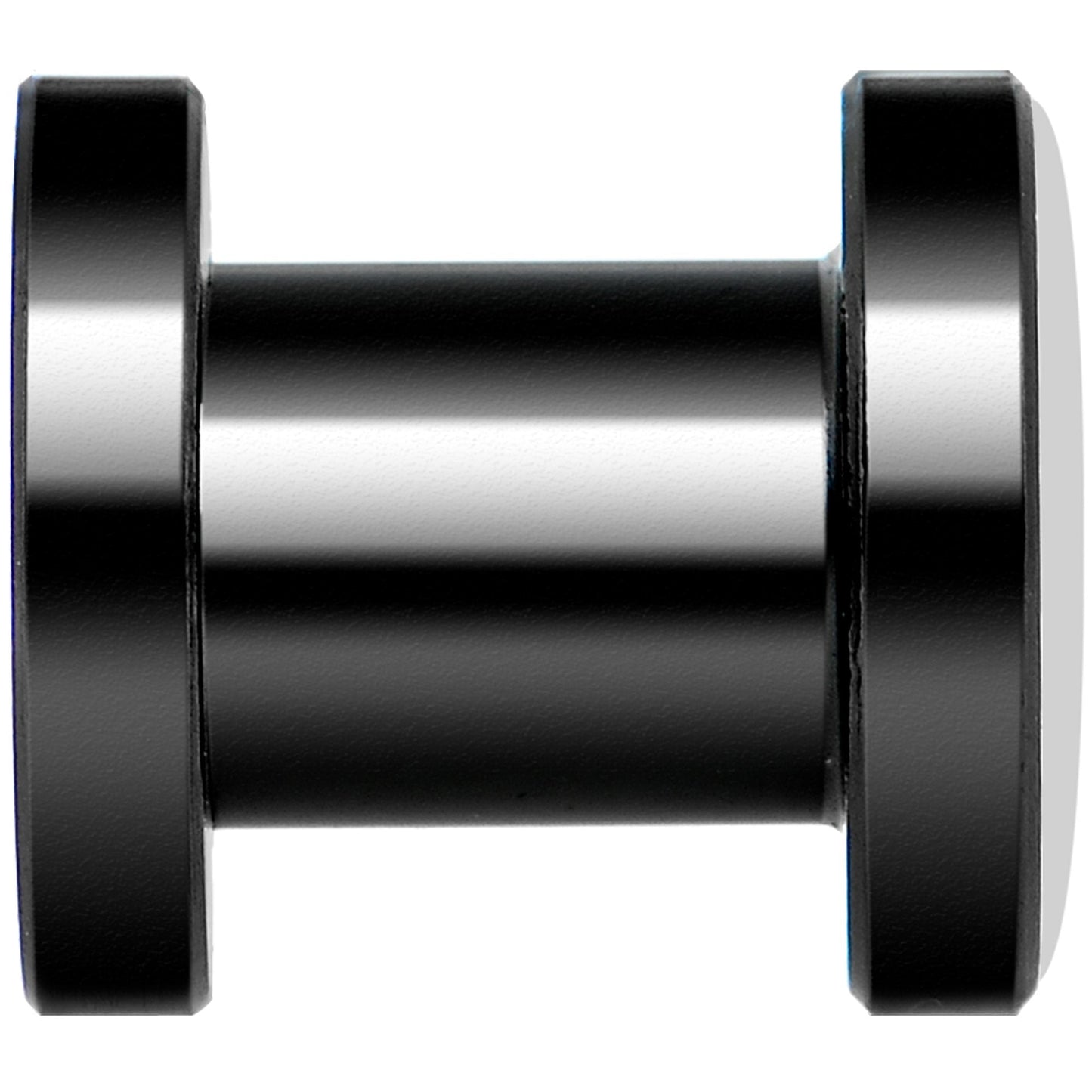 Undead Bride and Groom Halloween Black Anodized Plug Set 2G