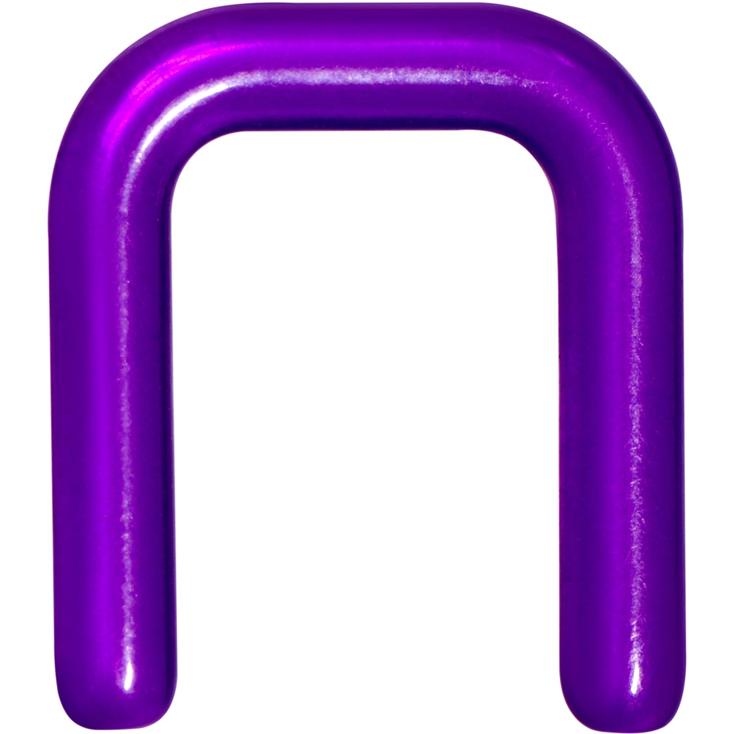 12G 1/2 Purple Flexible Bioplast Square Septum Retainer