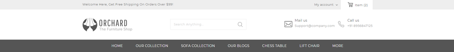 Shopify Theme - Orchard