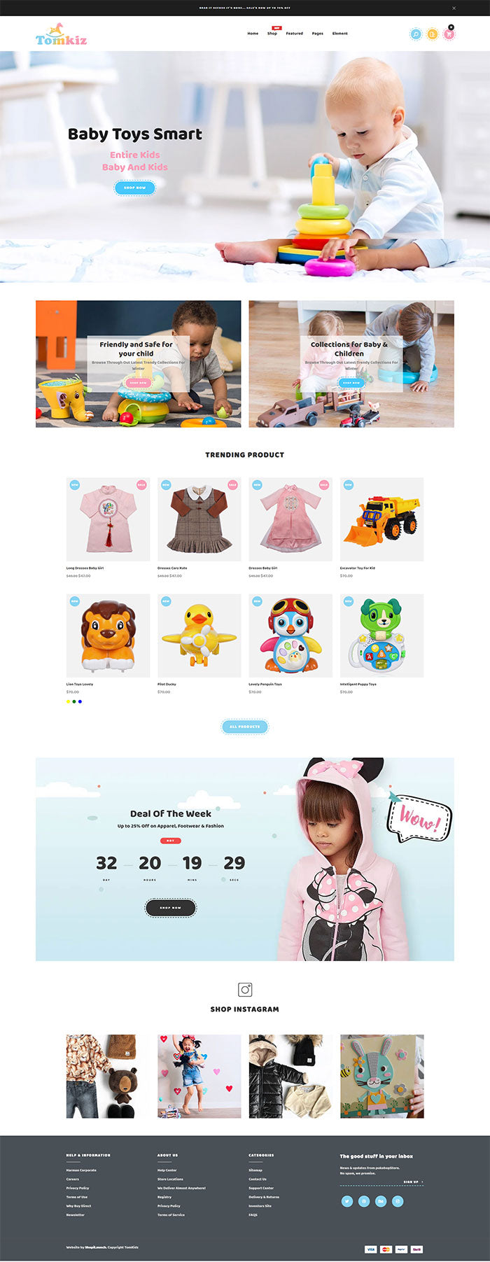 Shopify Theme - Tomkiz