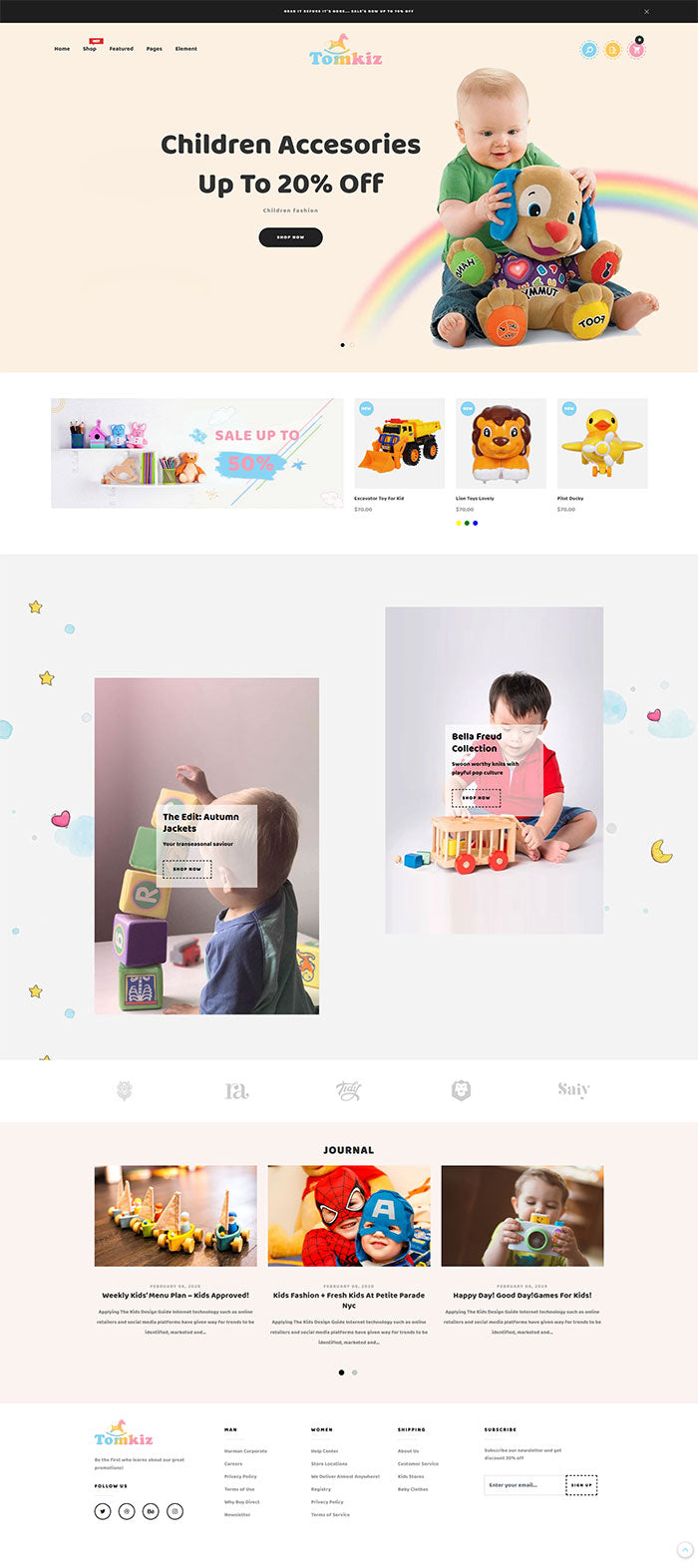 Shopify Theme - Tomkiz