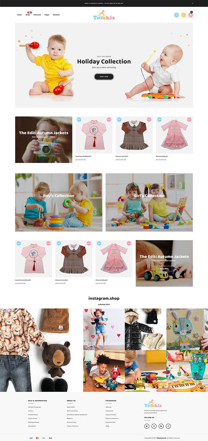 Shopify Theme - Tomkiz