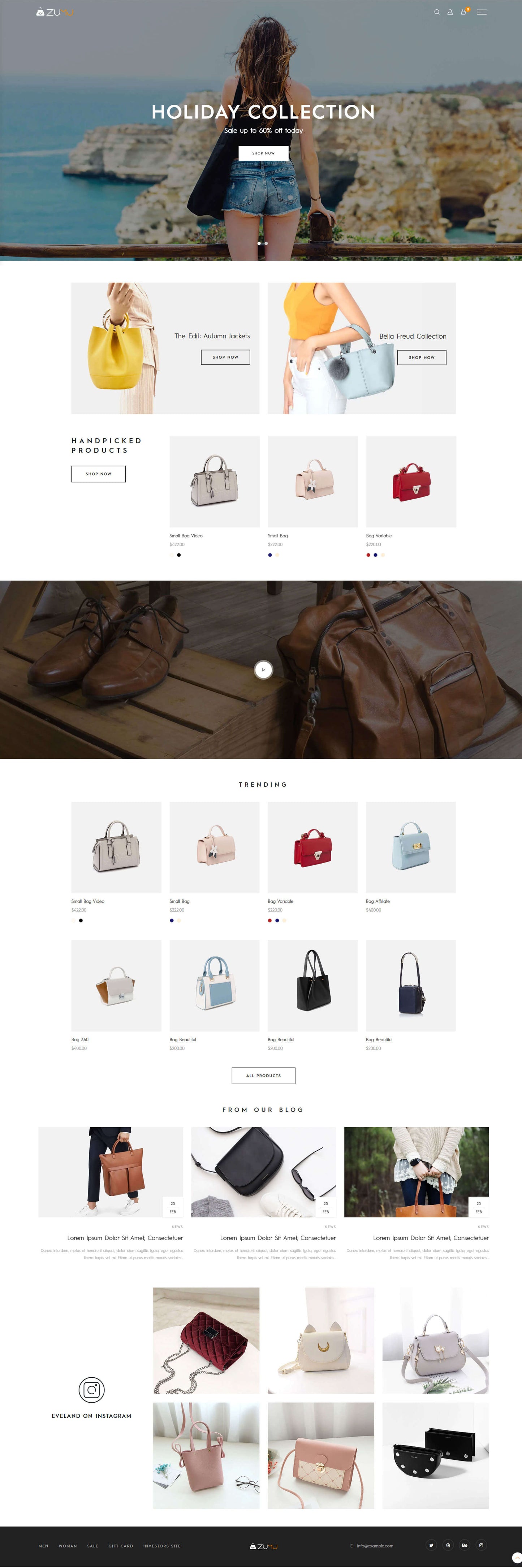 Shopify Theme - Zumj