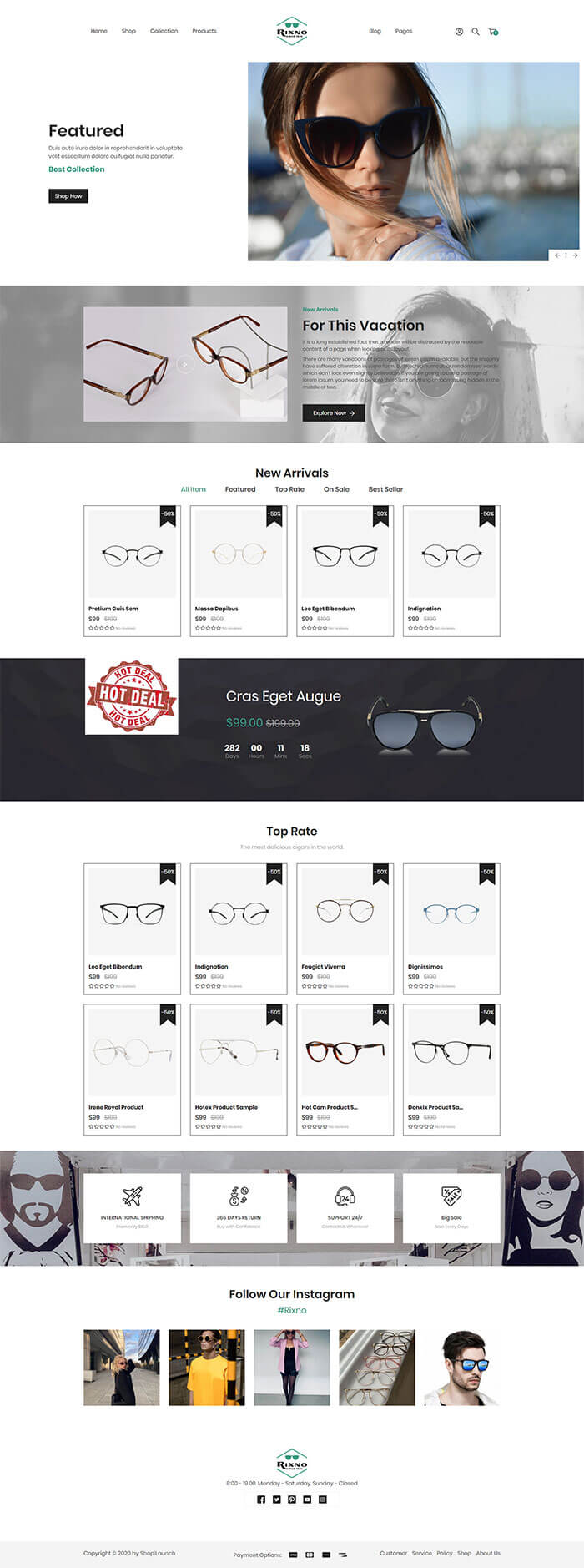 Shopify Theme - Rixno