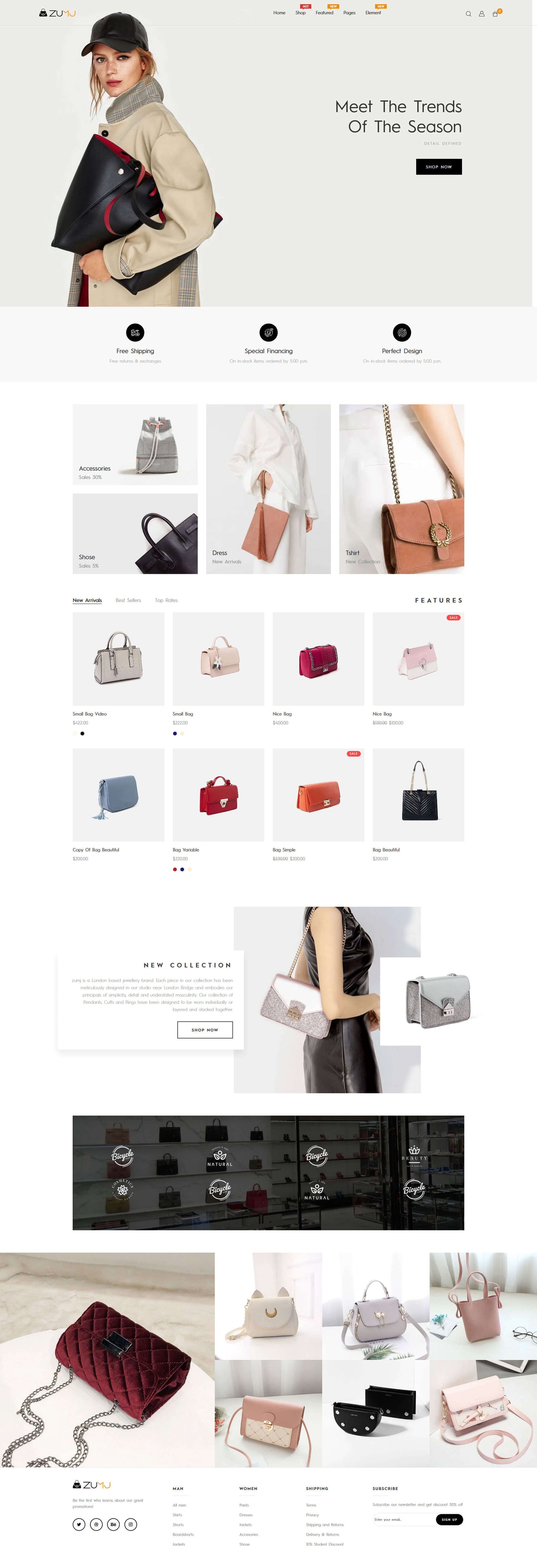 Shopify Theme - Zumj