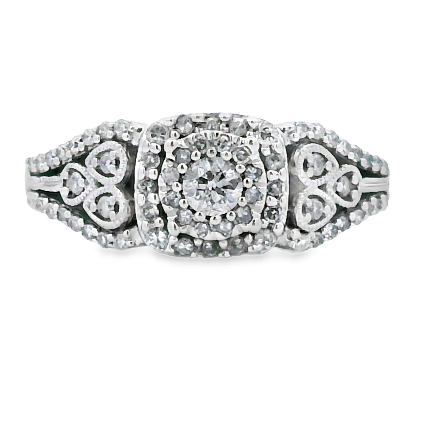 .50ct Diamond Ring 10KT White Gold