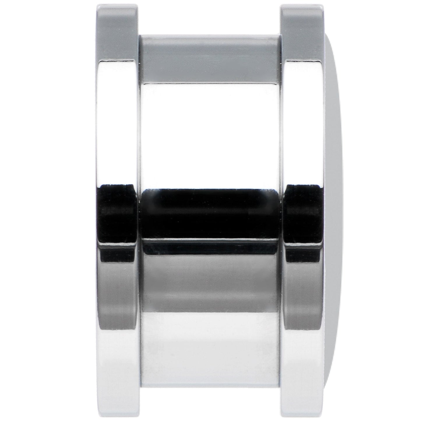 Black White Tiger Eyes Steel Screw Fit Plug Set 5/8