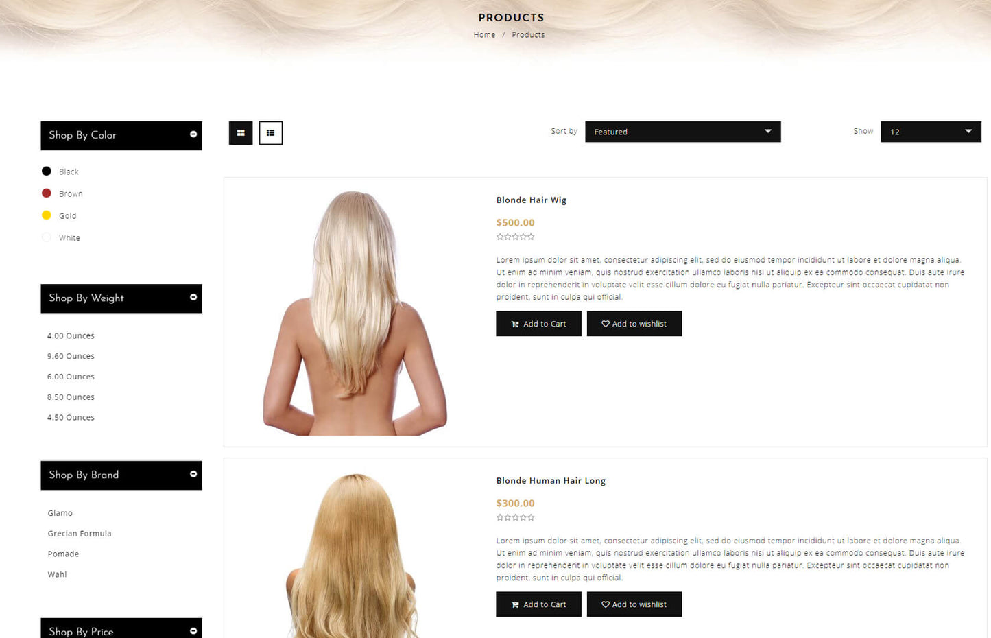 Shopify Theme - Triss Salon Barber