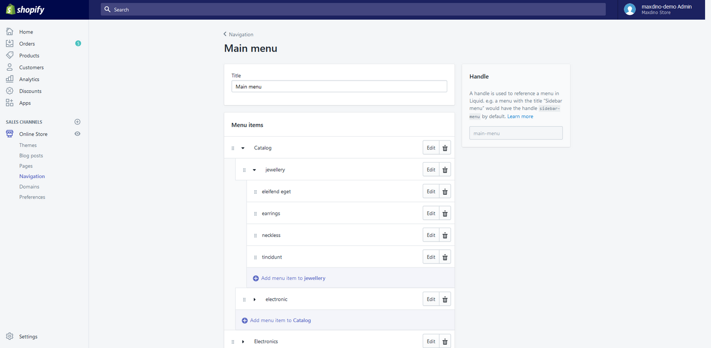 Shopify Theme - StoreGo Electronic