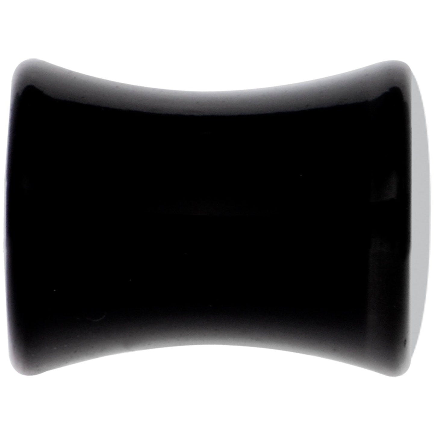 Black Acrylic Green Black Skull Saddle Plug Set 2G