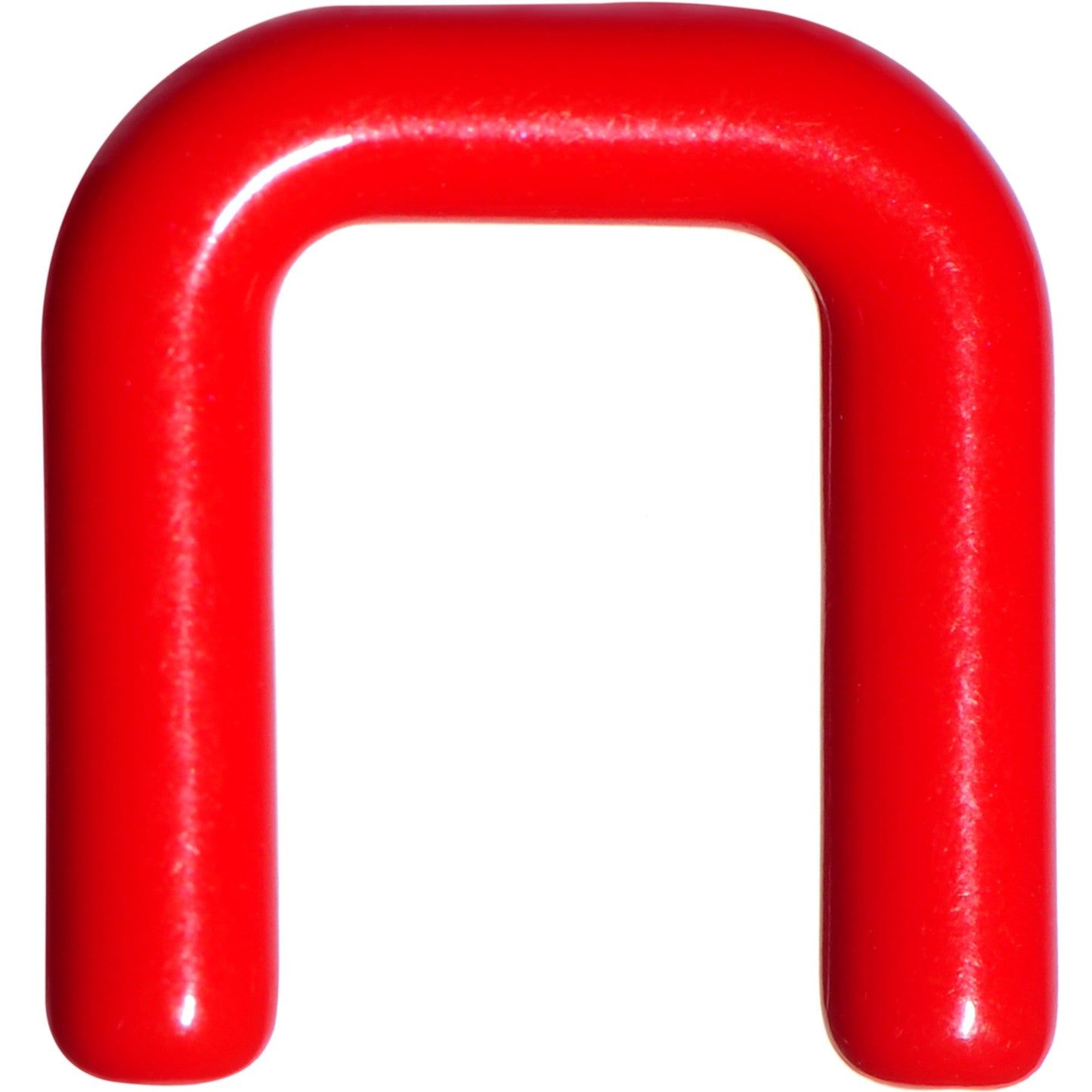 10G 1/2 Red Flexible Bioplast Square Septum Retainer