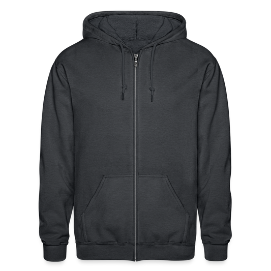 Gildan Heavy Blend Adult Zip Hoodie - deep heather