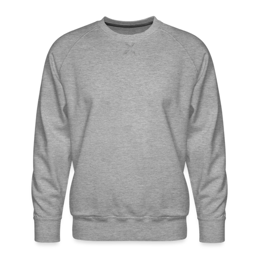 Men’s Premium Sweatshirt - heather grey