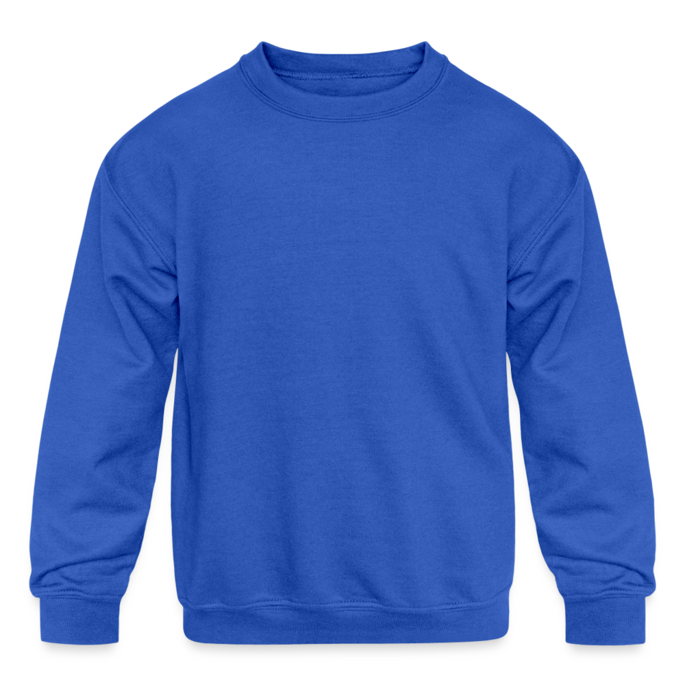 Kids' Crewneck Sweatshirt - royal blue