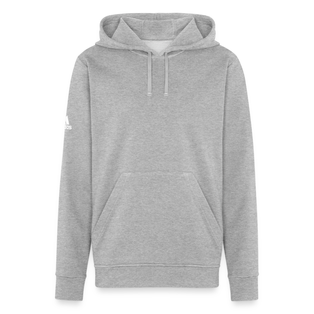 Adidas Unisex Fleece Hoodie - heather gray