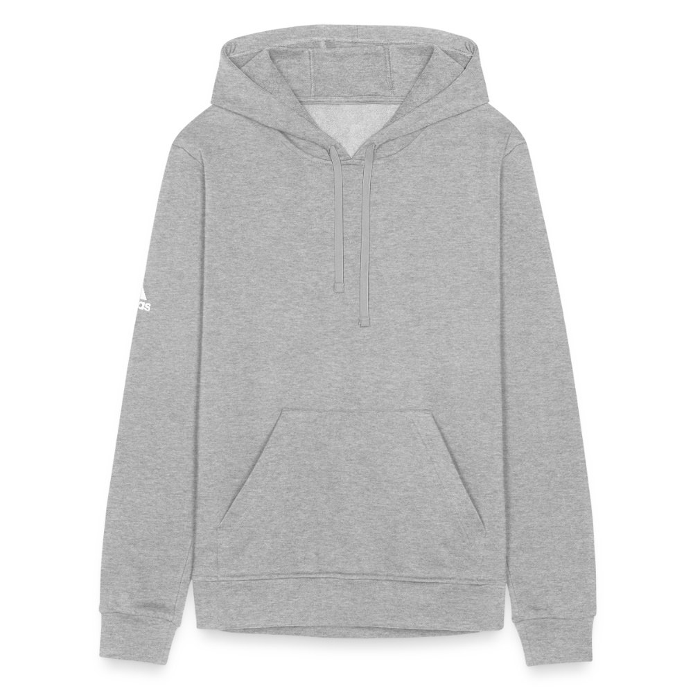 Adidas Unisex Fleece Hoodie - heather gray